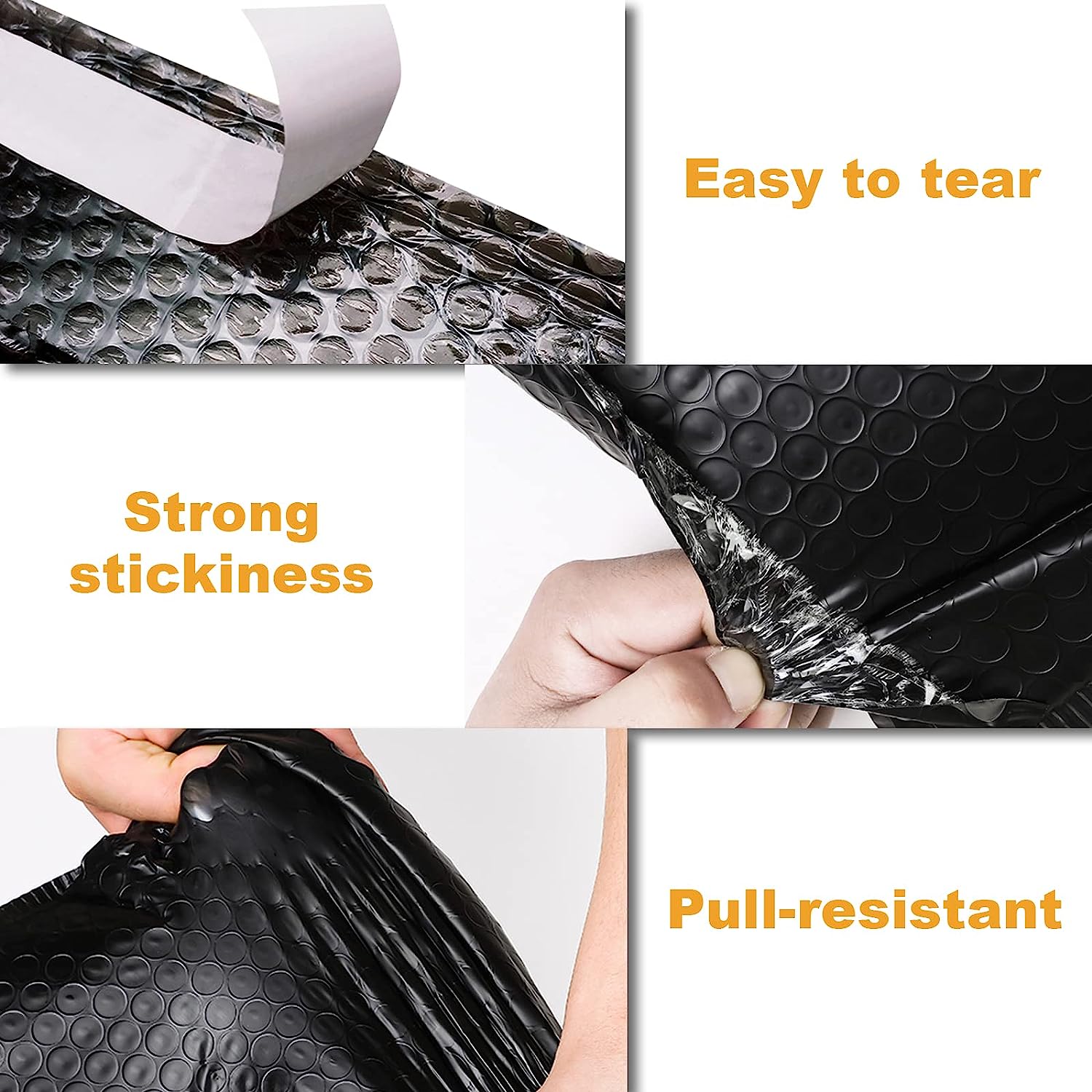 MPRT Bubble Mailers 4x7 Inch 50 Pack Poly Mailers, Padded Envelopes Mailing Envelopes Mailing Packages Self-Seal Shipping Bags Packaging for Business Supplies, Accessories - Image 4
